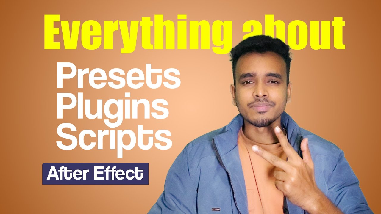 How to Install & Use Presets, Plugins, and Scripts in After Effects ...