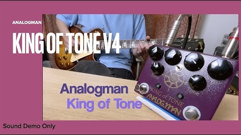 King of Tone V4(High Gain Mod) Demo(no Talking Version)