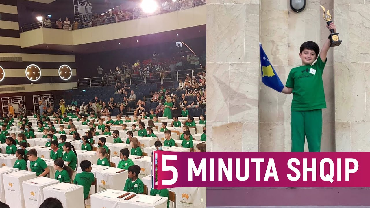 Gjeniu nga Kosova fiton vendin e parë në Dubai në garën ndërkombëtare të matematikës