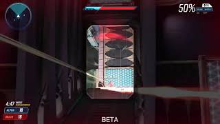 Splitgate Team Deathmatch on "Impact". 27 kill game