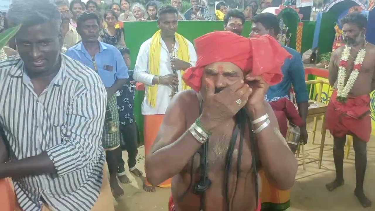 சுள்ளிபாளையம் பூசாரி தூரிபாடல் கனகராஜ் தவில் தங்கான் நாதஸ்வரம் 14.06.2023 அண்ணமார் கோவில் பகுதி (1)