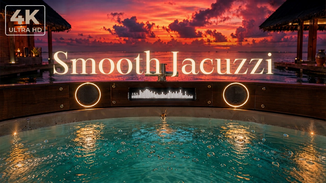 Smooth Jacuzzi | Smooth Lounge Music That Lifts Your Mood Into a Sunset Jacuzzi Soak