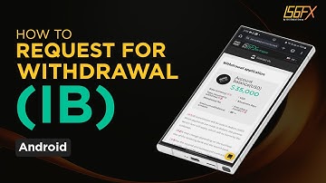 How to Request for withdrawal introducing broker (IB) on Android Device
