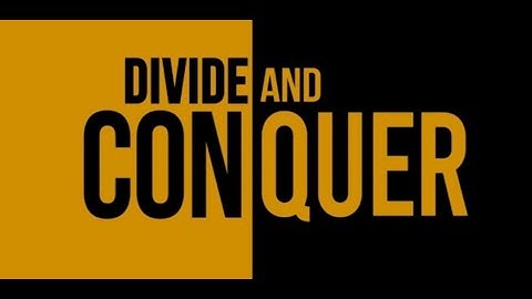 DIVIDE & CONQUER  Official Trailer | ARTS UNIVERSE