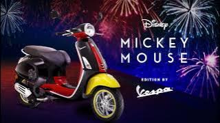 #Disney100 ✨ Mari rayakan dengan Disney Mickey Mouse Edition dari Vespa