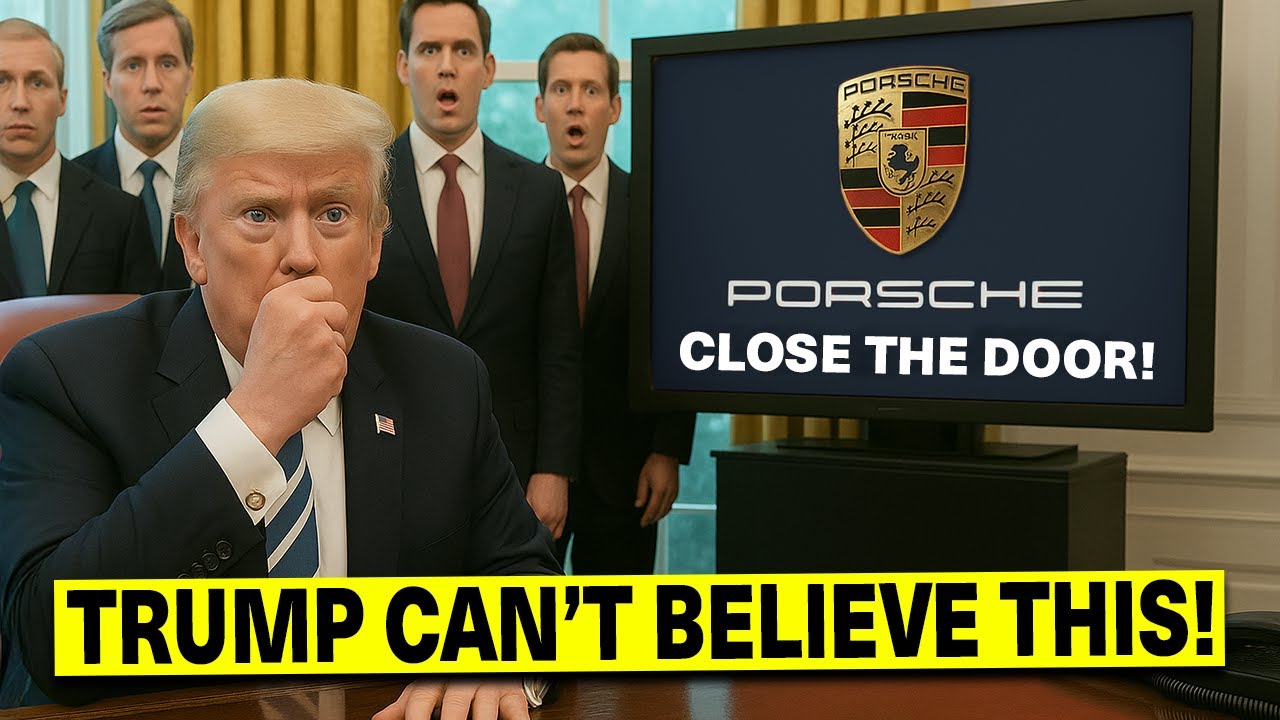 Trump’s Tariff Threat BACKFIRES: German Auto Giant Porsche REJECTS US Production