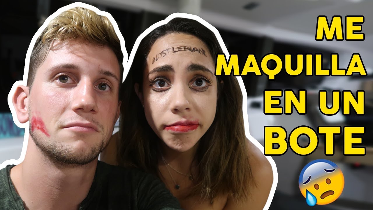 MAQUILLARME EN UN BARCO? IMPOSIBLE! | Katy Travels