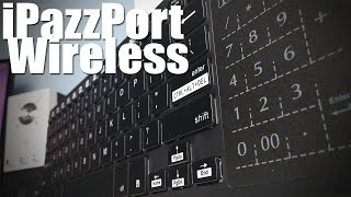 iPazzPort Portable Wireless Keyboard with Bluetooth Dongle