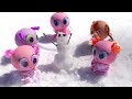 Brinquedos Distroller Bebês Vão Viajar Para Ver a Cachoeira e Brincar na Neve -Brinquedonovelinhas