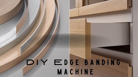DIY - Home made edge banding machine. @vidIQ