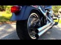 Harley-Davidson FatBoy FLSTF with Vance & Hines Long Shot Exhaust Harley-Davidson FatBoy FLSTF with Vance & Hines Long Shot Exhaust
