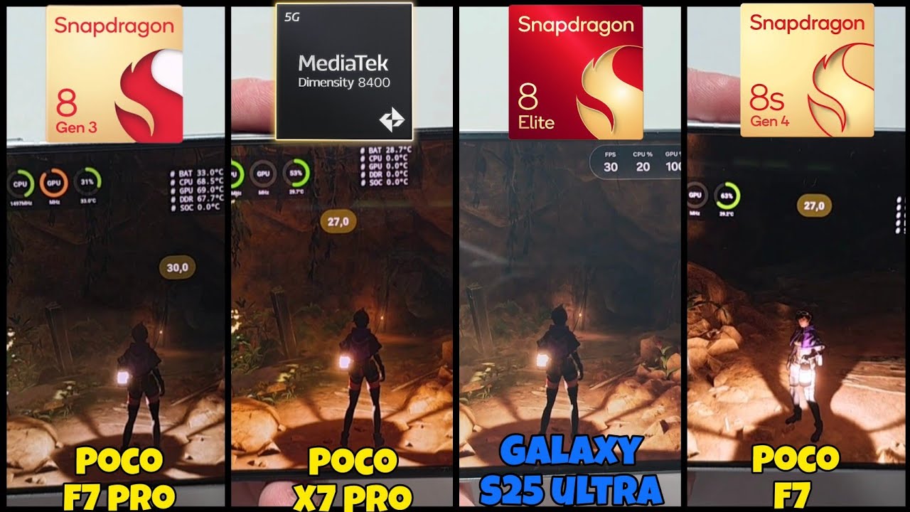 SAIU!TESTE JOGO MEGA REALISTA PRINCIPLES NO ULTRA POCO X7 PRO VS POCO F7 PRO VS POCO F7 VS S25 ULTRA