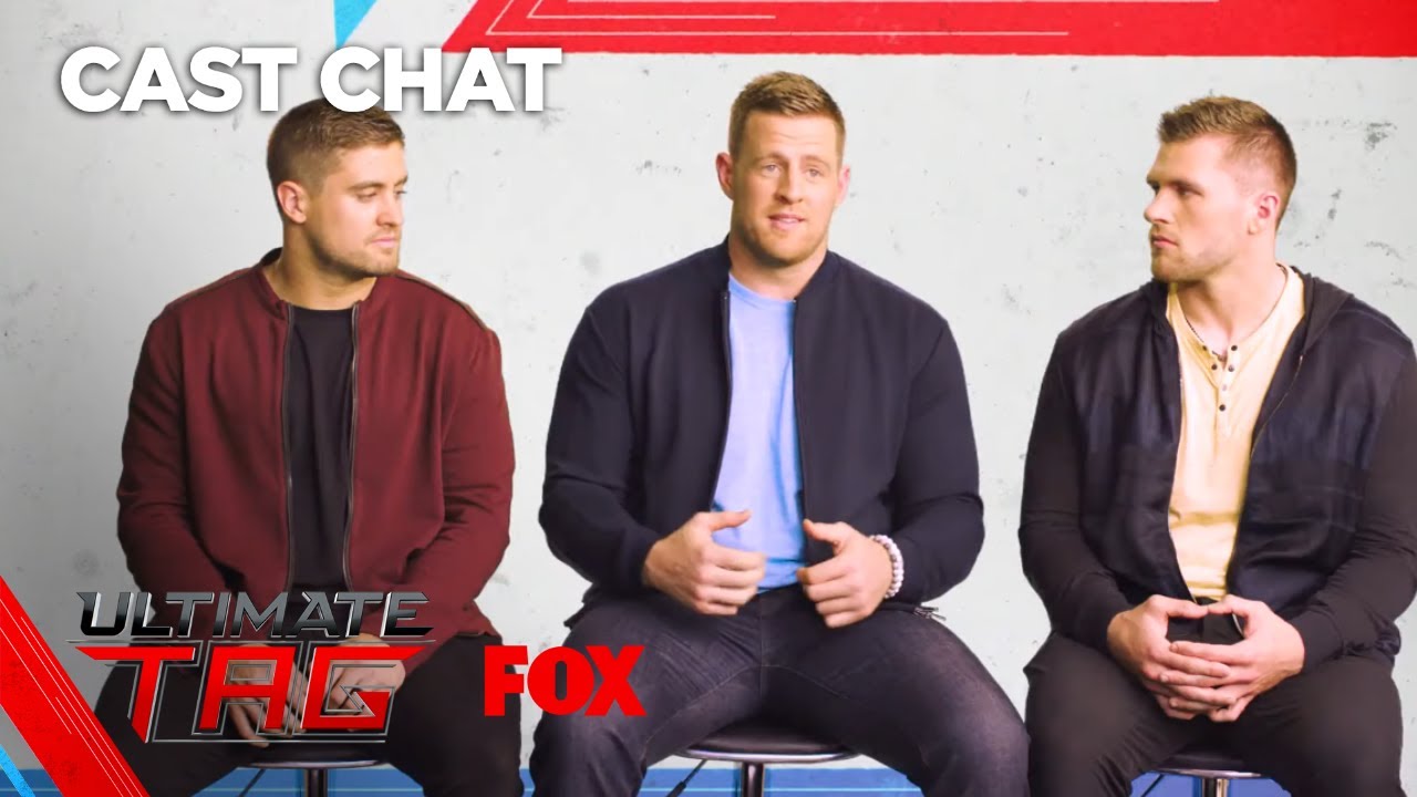 Ultimate Tag: NFL brothers JJ Watt, Derek Watt, TJ Watt host Fox show