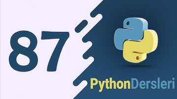 Ders 87 Python Programlamada Datetime Modülü