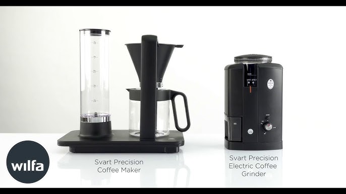 WILFA CHROME SVART COFFEE GRINDER  Coffee grinder, Best coffee grinder,  Coffee aroma