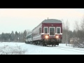 Тепловоз ТЭМ18+дизель-поезд ДР1А+путемер 7 / Locomotive+DMU+track measurement car 7