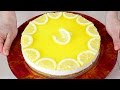 CHEESECAKE AL LIMONE Ricetta Facile Senza Cottura /  No-Bake Lemon Cheesecake easy recipe