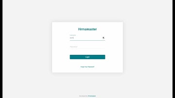 HRMS MASTER | HR Management | DEMO
