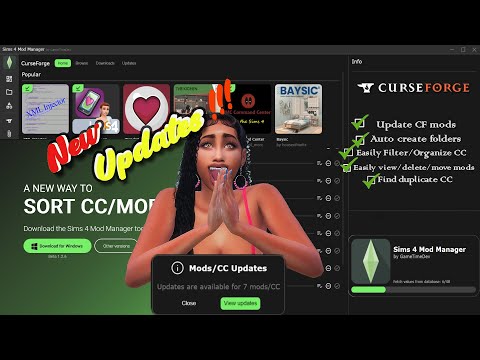 How to install Curseforge for Sims 4 