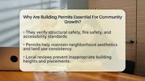 Why Are Building Permits Essential For Community Growth? - CountyOffice.org