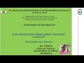 RMT/Least Cost Method /S.Rekha/AP/Maths/DRSNSRCAS