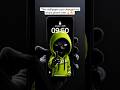 Don't Touch My Phone Live Wallpaper 😤🖤 Green Hoodie Character #shorts #livewallpaper