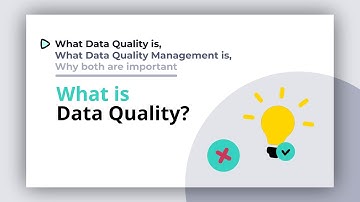 What is Data Quality?