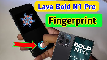 Lava bold n1 pro display fingerprint setting/Lava bold n1 pro fingerprint screen lock/fingerprint