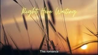 Right Here Waiting Cover - Jada Facer &  Tereza Fahlevi - Purple TeleScribe