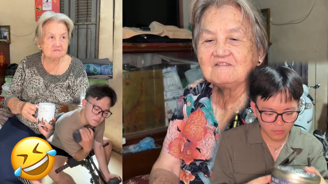 វីដីអូ កំប្លែងជាមួយយាយ 🤣
