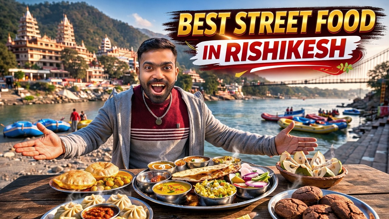 Best Street Food In Rishikesh 😋🍽️