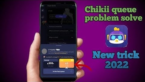 HOW TO FIX A QUEUE PROBLEM | IN CHIKII | MAX GAMING |