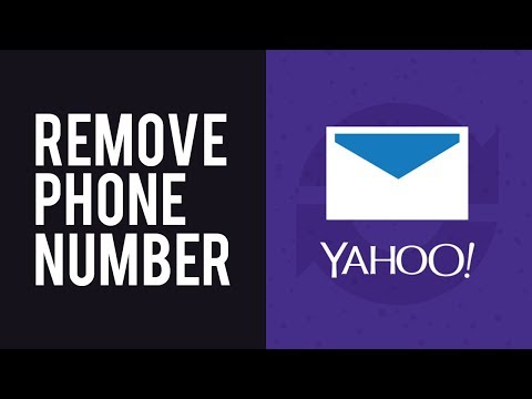 Como excluir Telefone De Yahoo conta * Trabalho *