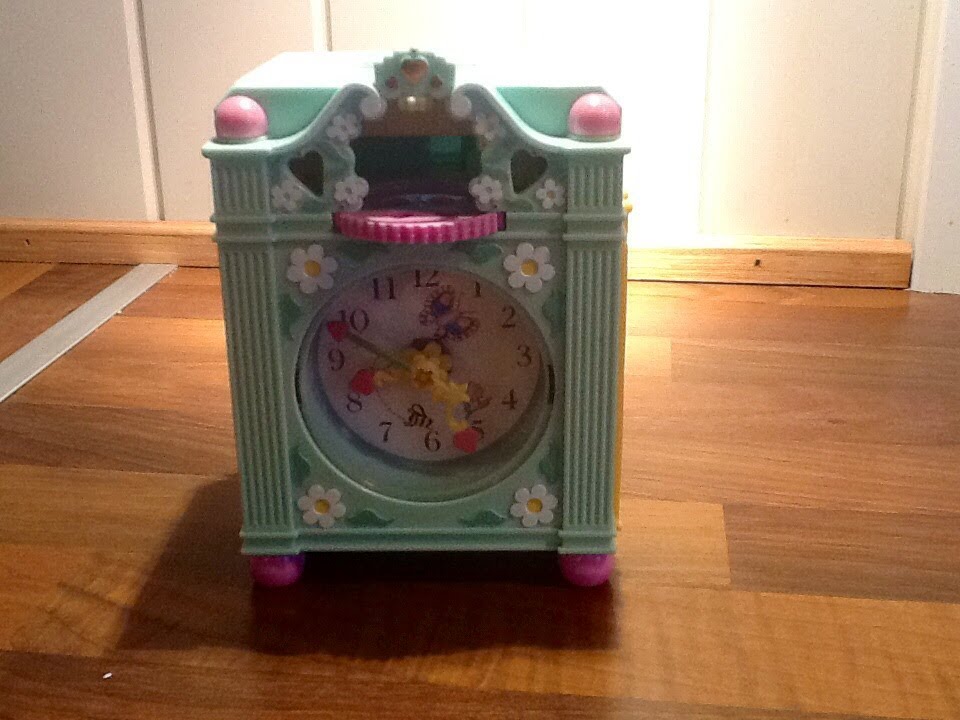 polly pocket clock 1991