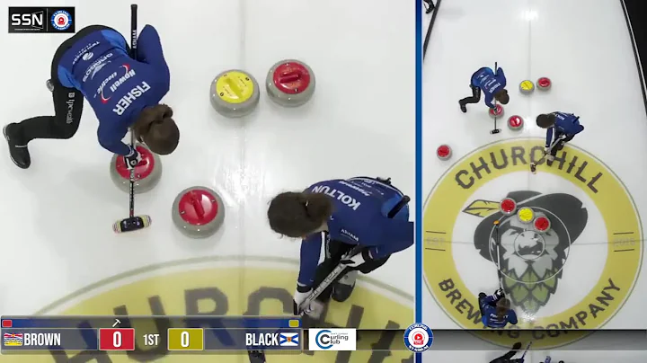 FEATURE  Christina Black vs  Corryn Brown   Draw 1   Grand Slam Canadian Open Tier 2 1