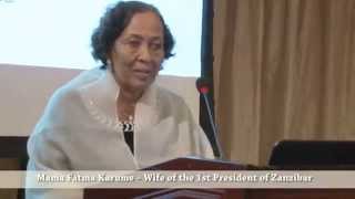 Mama Karume's Speech on Yusuf Manji's Award