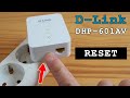 D-Link DHP-600AV powerline • Factory reset