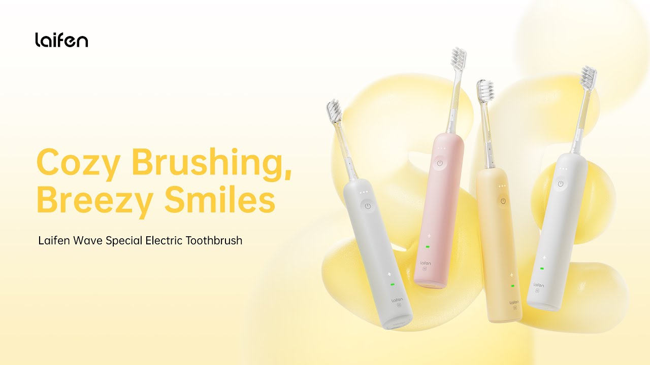 Laifen Wave Special Electric Toothbrush | Cozy Brushing, Breezy Smiles