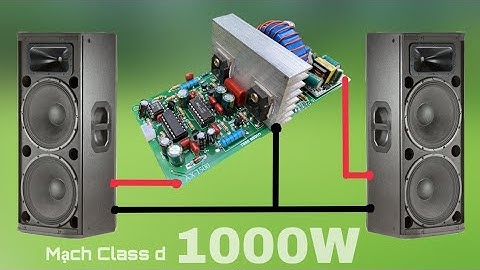 Mạch Công Suất Class d mini AX 15 [1000W]
