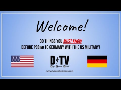 FREE Webinar: 30 Things you MUST know before PCSing to Germany with the US military!