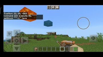 How to make a floating Water and Lava in Minecraft 1.18