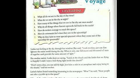 Class V | Sub EVS | Chapter 20 - The Space Voyage| Renu Kherajani