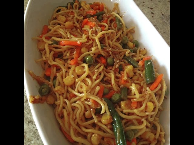 Easy Quick Veg Noodles Recipe ( Instant snack Ideas) | Eat East Indian