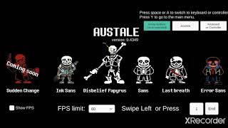 Disbelief Papyrus Battle Android [AUSTALE] (Battle)