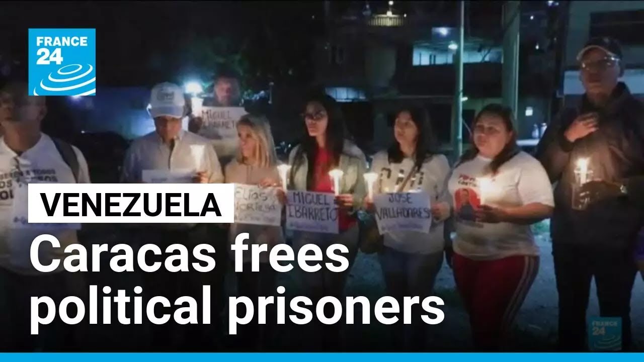 Venezuela releases political prisoners in deal with Washington • FRANCE 24 English