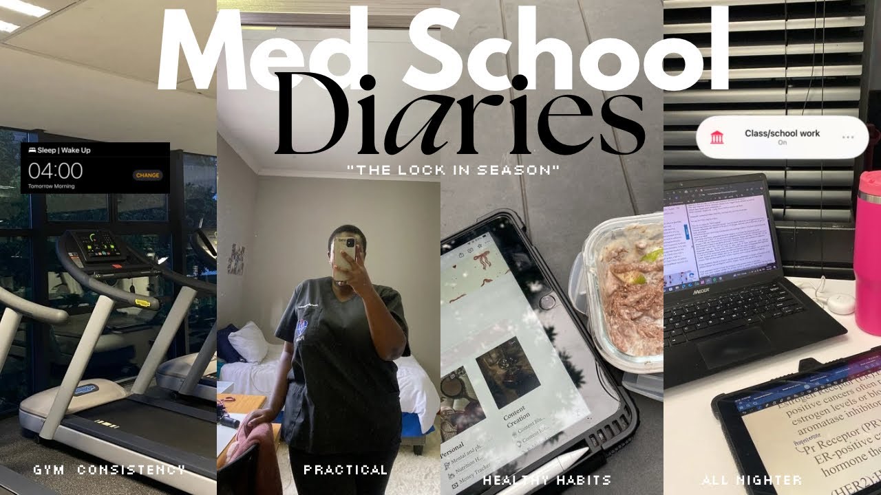 PRODUCTIVE week in the life of a 3rd year med student| balancing school ...