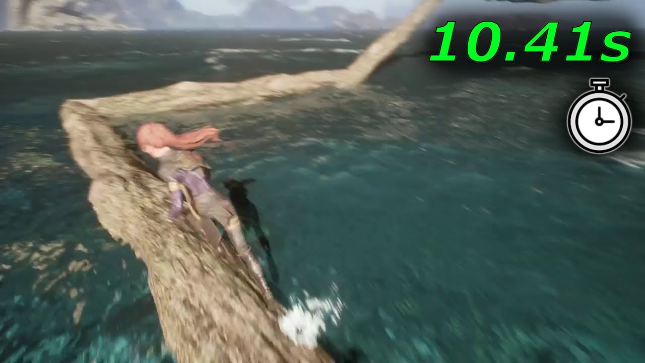 Gestral Parkour Course - Sprint Only Speed Run (Clair Obscure
