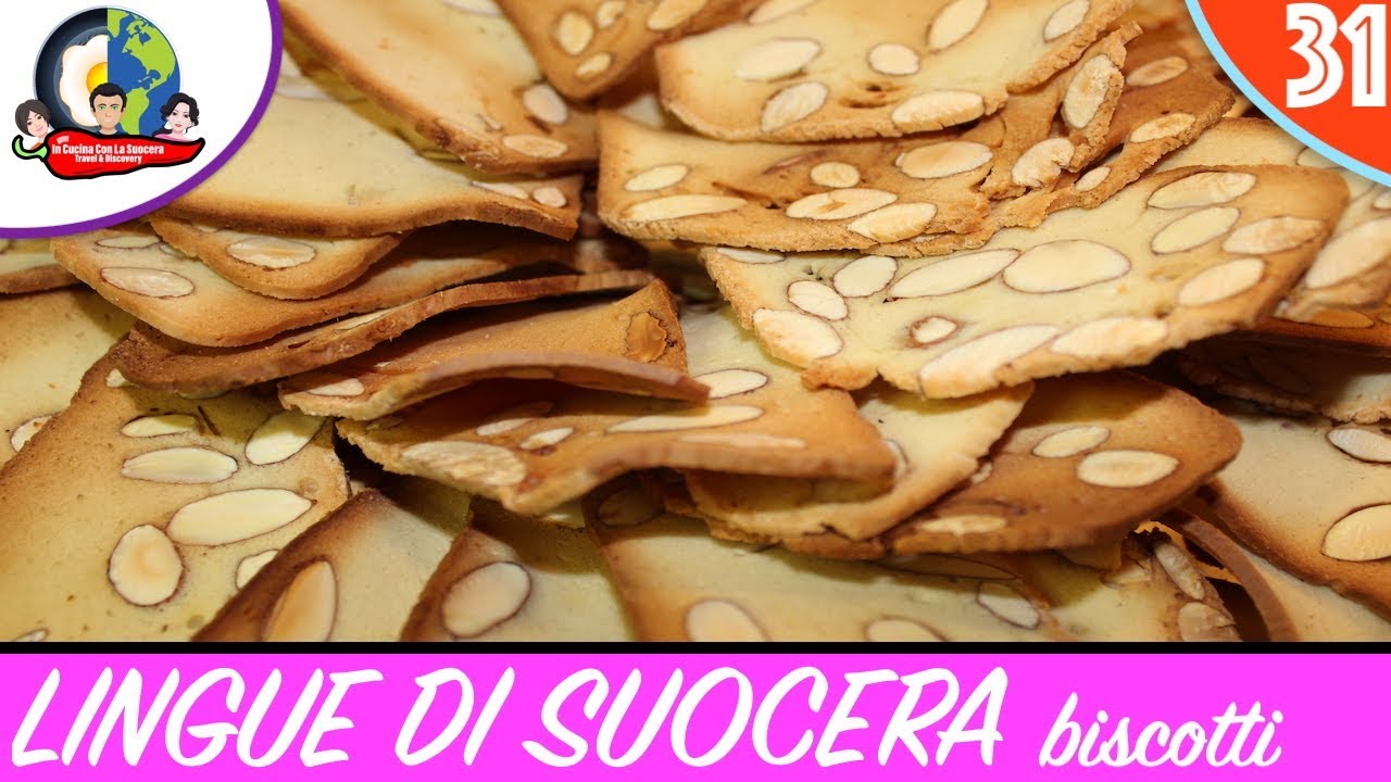 Lingue Di Suocera Biscotti Youtube