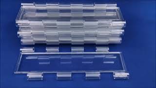 clear PC rolling door panel, cheapest crystal rolling shutter slat,transparent roller shutter links