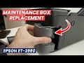 Epson ET-2980 : Maintenance Box Replacement